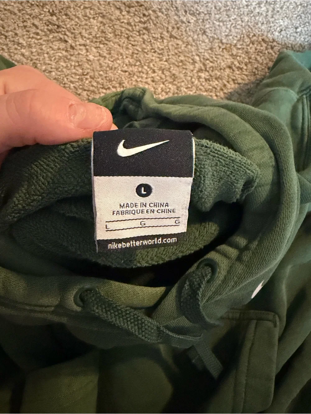 Nike questions leave